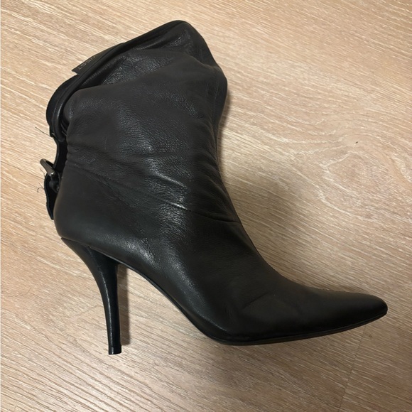 Nine West classic slouch boots. Stiletto, size 10, black - Picture 1 of 11